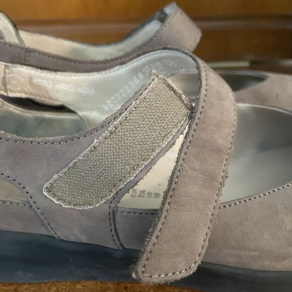 Mephisto Marsia Walnut Mary Jane Flat Nubuk Leather Air Jet Relax Sz US 10 - Picture 8 of 12